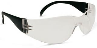 Bouton Zenon Z12 Safety Glasses with Clear Lens and Black Temple