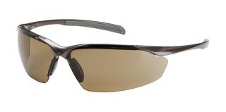 Bouton Commander Safety Glasses with Brown Lens and Bronze Frame