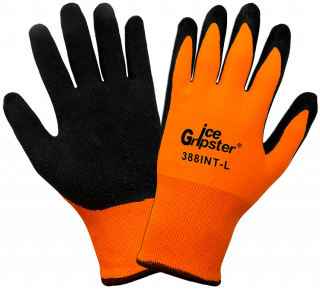 Ice Gripster 388INT Water Repellent Coated Cold Weather Gloves (12 Pairs)