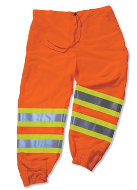Ergodyne 8911 GloWear Orange Class E Two-Tone Pants