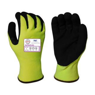 Armor Guys Extraflex Insulated Hi-Viz Yellow A4 Cut Level Winter Gloves