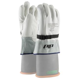 PIP Top Grain Gauntlet Cuff Goatskin Leather Protector for Class 3-4 Novax Gloves