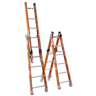 Werner Fiberglass Type IAA Combination Ladder