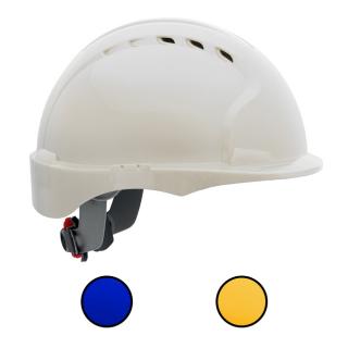JSP 6151 Evolution Deluxe Short Brim Safety Helmet 