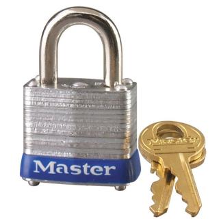Master Lock 1-1/8 Inch (29mm) Laminated Steel Pin Tumbler Padlock