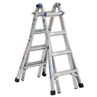 Werner Multi Position 17 Foot Ladder Type 1A