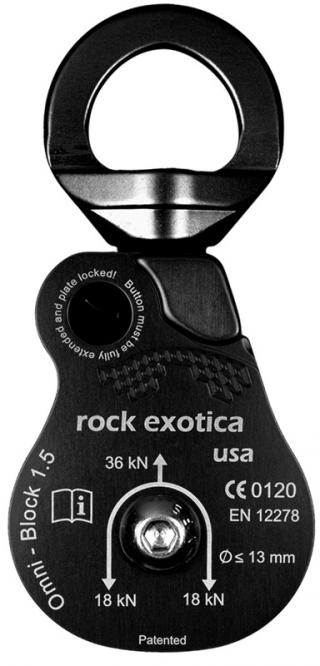 Rock Exotica P51 Omni-Block Swivel Pulley 
