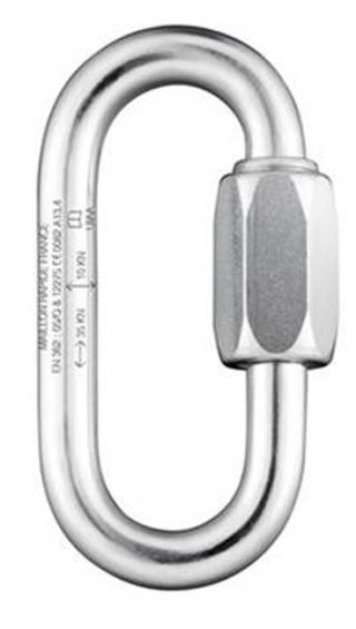 PMI 10mm Oval Screw Link, Galvanized Steel