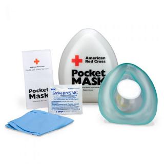 First Aid Only CPR Laerdal Pocket Mask with Plastic Case