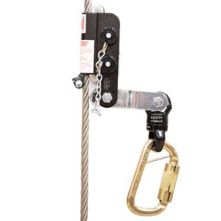 Tuf-Tug 3/8 Inch Wire Grab Fall Arrester with Swivel