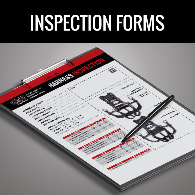 Gear & Equipment Inspection Forms by GME Supply