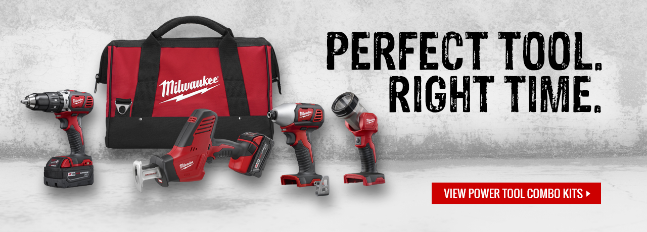 Tool combo kits from Milwaukee Tool at GME Supply