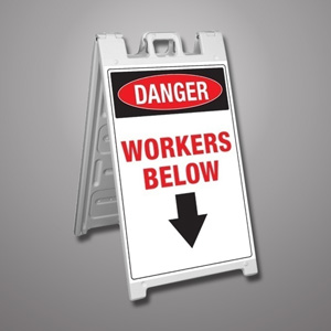 Fold Up Job Site Signs from GME Supply