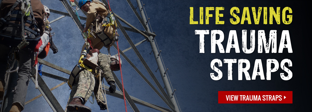 Suspension trauma safety straps for your harness from various manufacturers at GME Supply