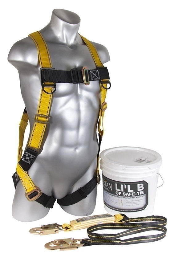 Guardian 00870 Little Bucket of Safe-Tie with Velocity Harness from GME Supply
