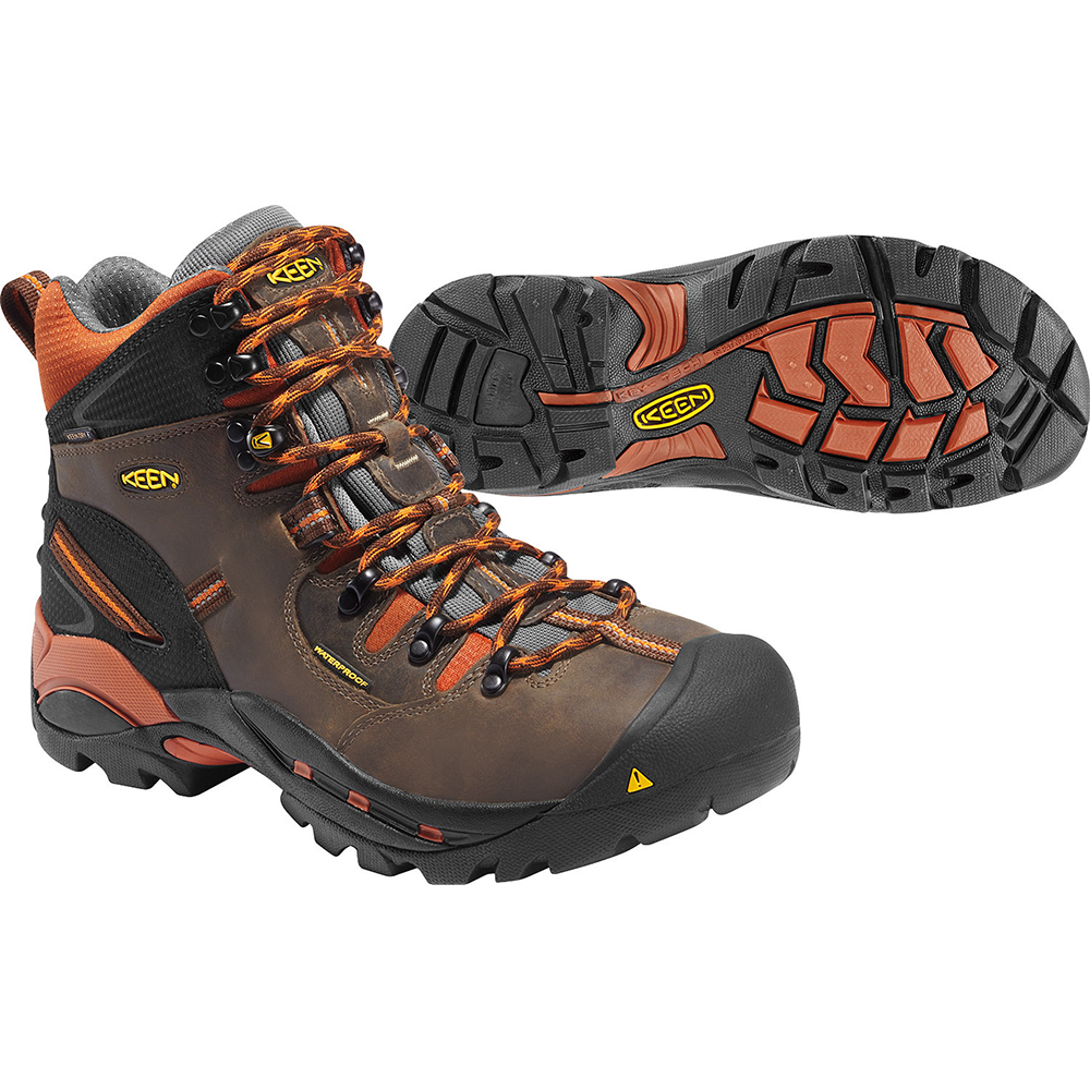 Keen Men's Pittsburgh 6 Inch Waterproof Boot (Soft Toe) from GME Supply