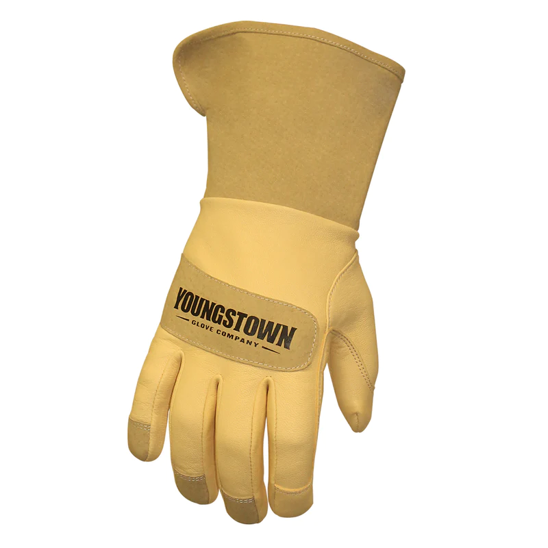 Youngstown Leather Utility Plus Wide-Cuff Gloves from GME Supply
