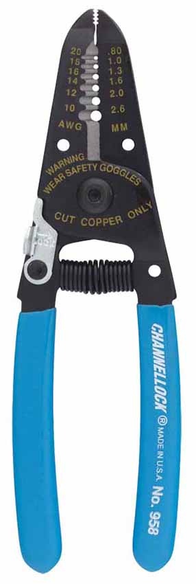 Channellock 6 Inch Wire Strippers from GME Supply