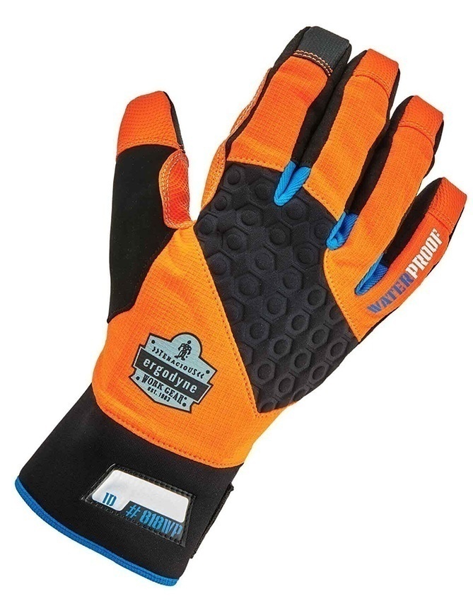 Ergodyne 818WP ProFlex Performance Hi-Vis Thermal Waterproof Utility Gloves from GME Supply