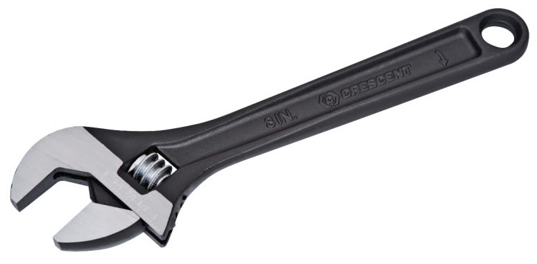 Crescent Adjustable Wrench 8'' Black Oxide from GME Supply