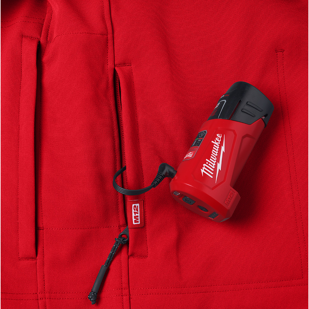 Milwaukee M12 Red Heated TOUGHSHELL Jacket Kit from GME Supply