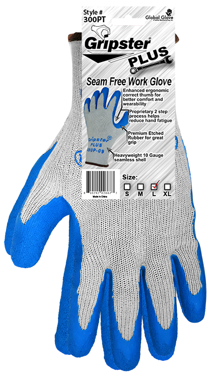 Gripster Plus Premium Etched Rubber Gloves from GME Supply
