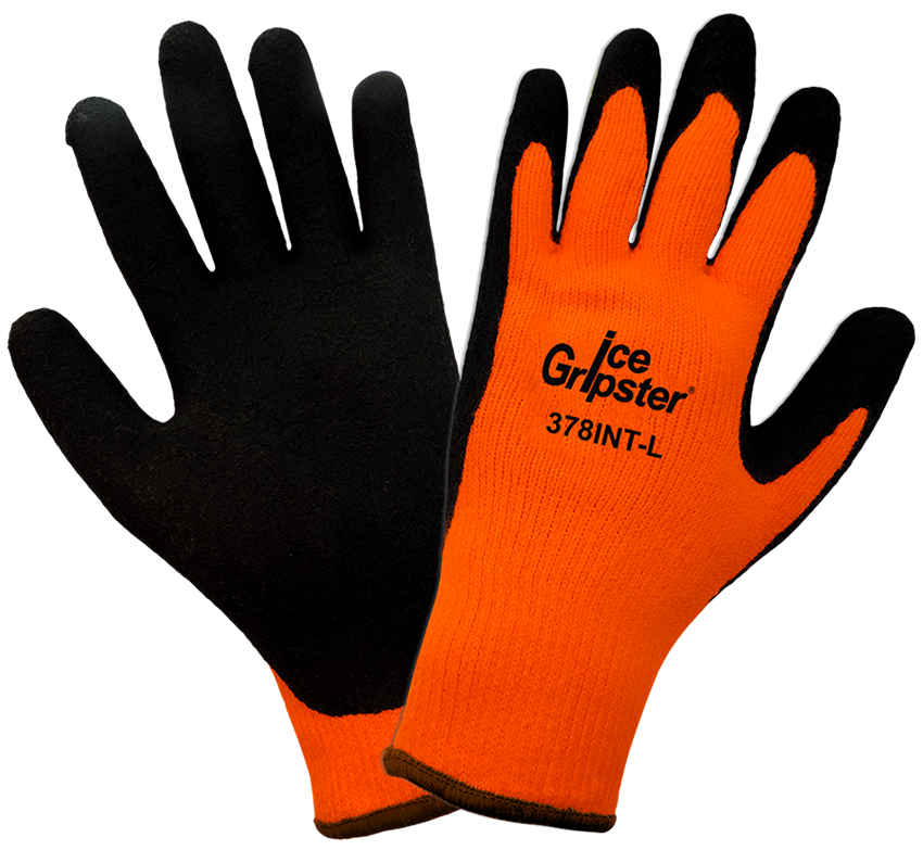 Ice Gripster Water Repellent Coated Cold Weather Gloves from GME Supply