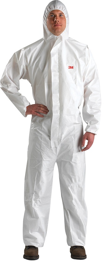 3M 4510 Disposable Protective Coverall Hooded Paint Suit from GME Supply