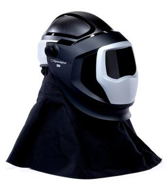 3M Versaflo Respiratory M-Series Helmet Assembly with Flame Resistant Shroud and Speedglas Welding Shield, M-407SG | 70071697059 from GME Supply