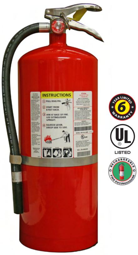 Kidde 20lb Pro Plus 20 MP Fire Extinguisher 468003 from GME Supply