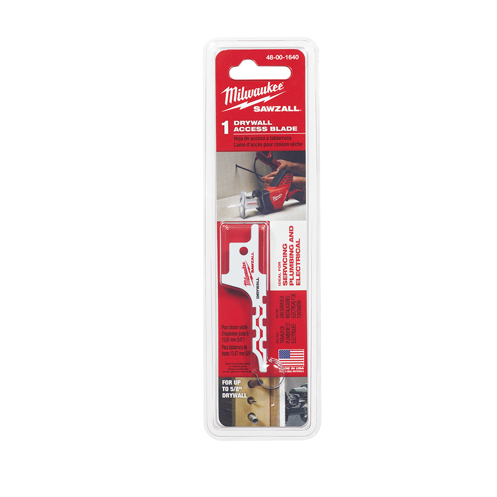 Milwaukee Drywall Access Sawzall Blade from GME Supply