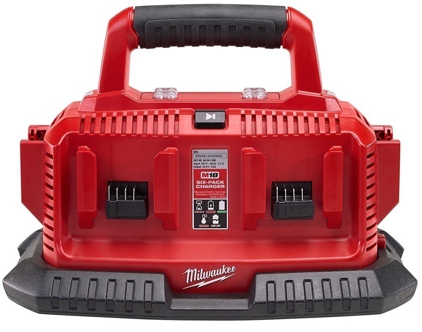 Milwaukee M18 Six Pack Sequential Charger from GME Supply