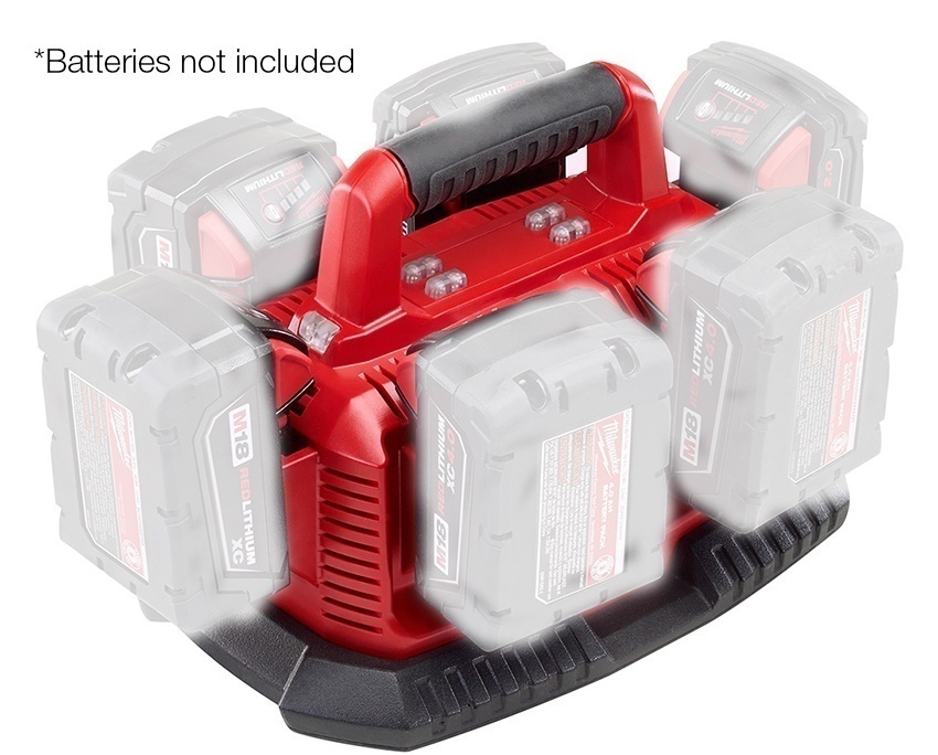 Milwaukee M18 Six Pack Sequential Charger from GME Supply