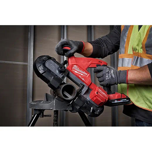 Milwaukee M18 FUEL Compact Band Saw Kit from GME Supply