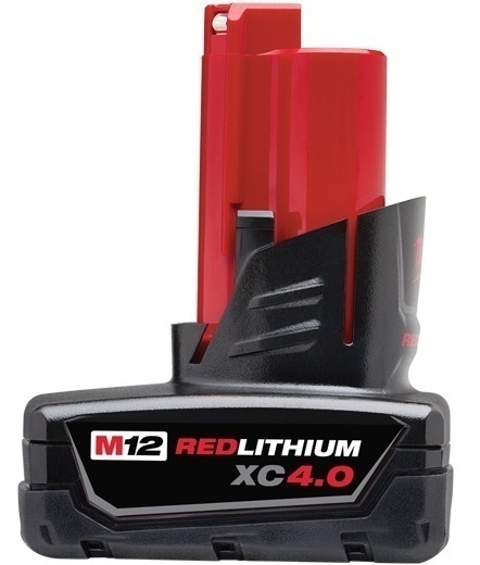 Milwaukee M12 REDLITHIUM XC 4.0 Extended Capacity Battery from GME Supply