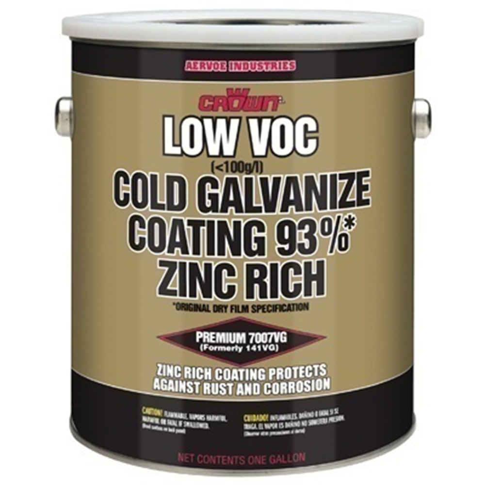 7007VG Low VOC Cold Galvanizing Coating - 1 Gallon from GME Supply