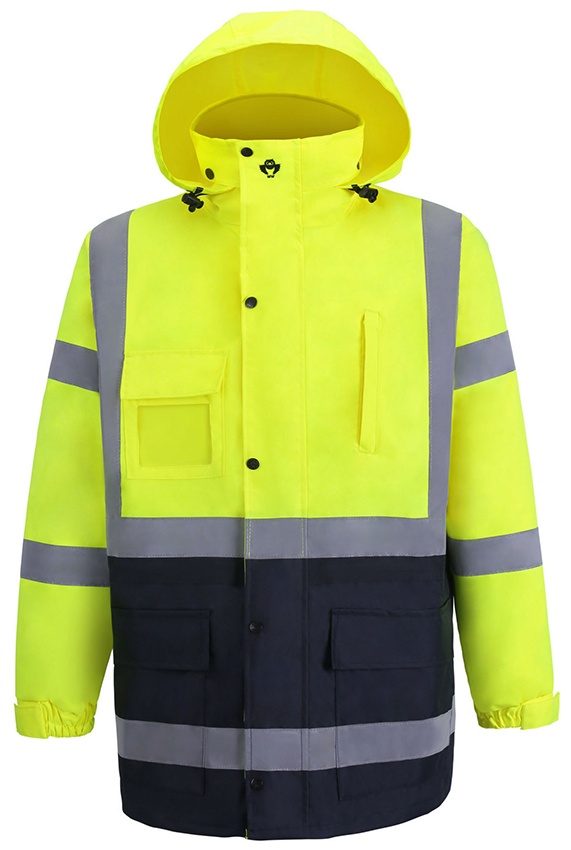 2W Class 3 Parka and Body Warmer - Lime from GME Supply