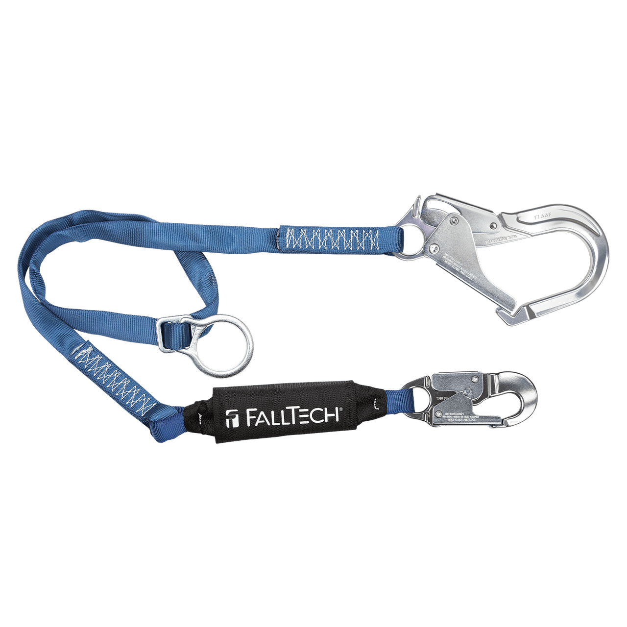 FallTech 6 Foot ViewPack Tie-Back Single Leg Shock Absorbing Lanyard from GME Supply