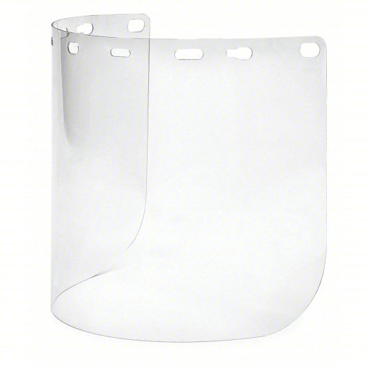 Elvex Molded Cylinder Lexan Face Shield from GME Supply