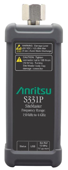 Anritsu S331P Site Master Ultraportable Cable and Antenna Analyzer from GME Supply