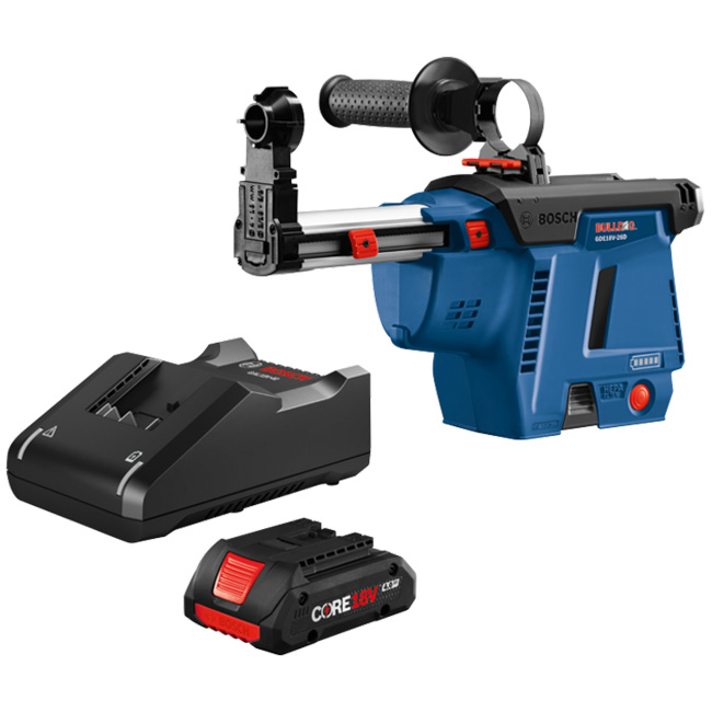 Bosch SDS-plus Bulldog Mobile Dust Extractor Kit from GME Supply