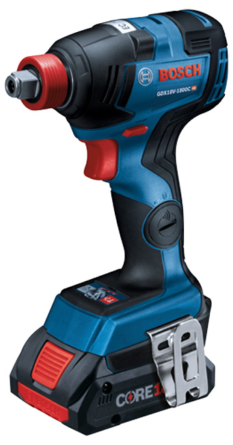 Bosch 18V EC Brushless Connected-Ready Freak 1/4 Inch and 1/2 Inch Two-In-One Bit/Socket Impact Driver Kit | GDX18V-1800CB15 from GME Supply