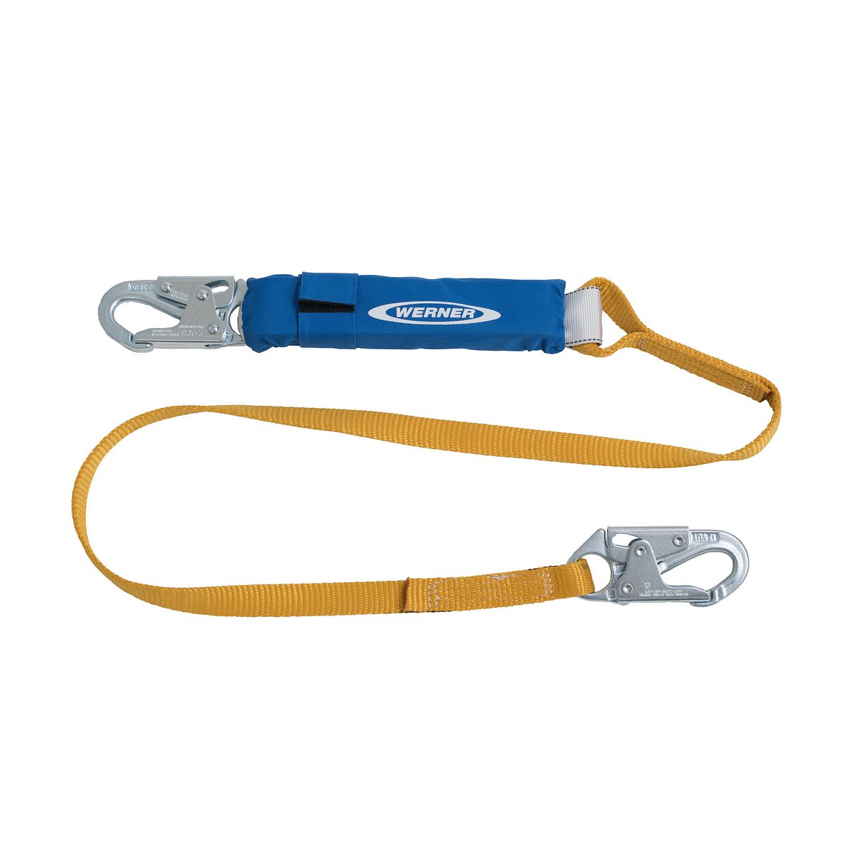 Werner DeCoil 6 Foot Shock Absorbing Lanyard from GME Supply