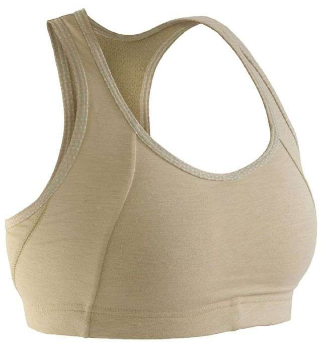 National Safety Apparel DRIFIRE Prime Soft Compression FR Desert Sand Women's Sports Bra from GME Supply