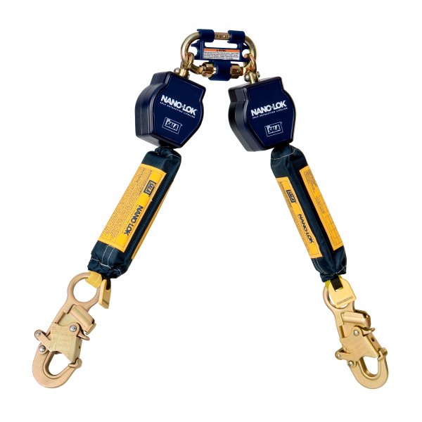 DBI Sala Nano-Lok Twin-Leg QC SRL with Snap Hooks from GME Supply