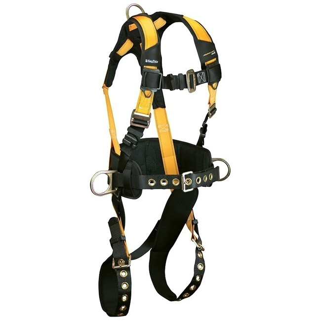 FallTech Journeyman Flex Steel 3D Construction Belted Full Body Harness from GME Supply