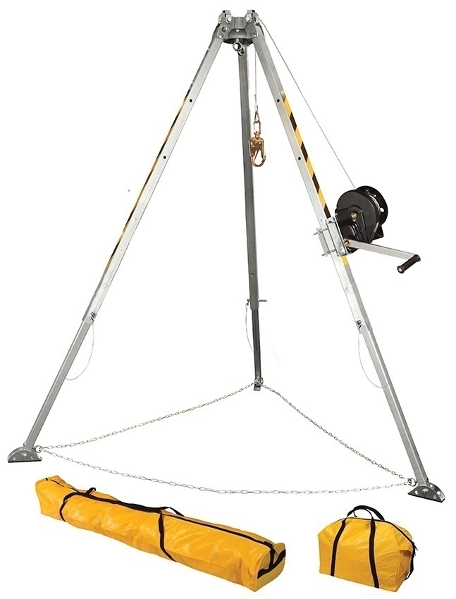 FallTech 7507 Tripod Kit With Galvanized Cable from GME Supply