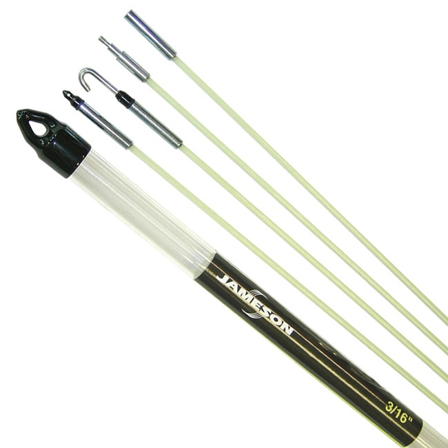 Jameson Fiberglass Glow Fish Rod 3/16 Inch Kit from GME Supply