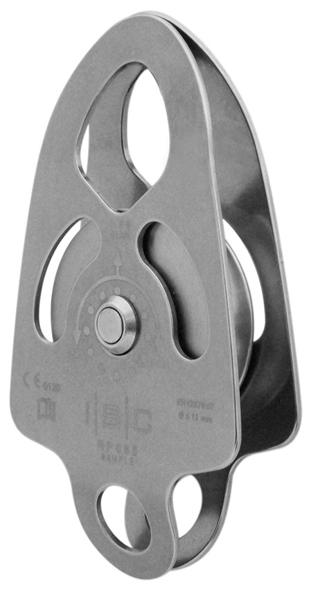 ISC Medium Single Prusik Pulley - Stainless Steel from GME Supply