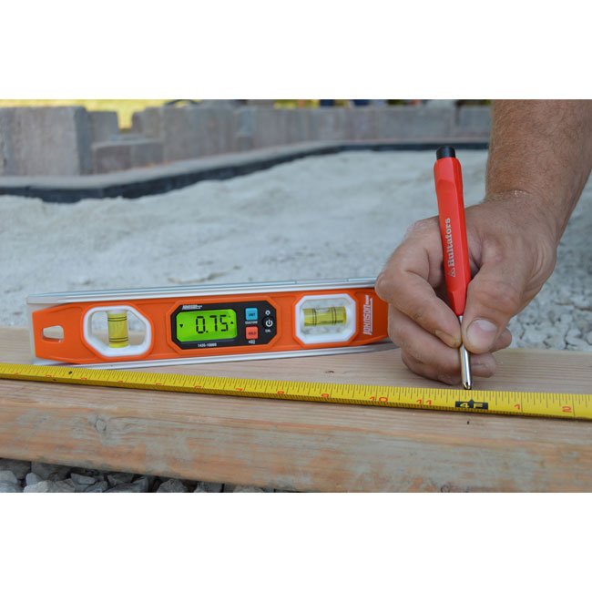 Johnson 10 Inch Magnetic Programmable Digital Torpedo Level from GME Supply